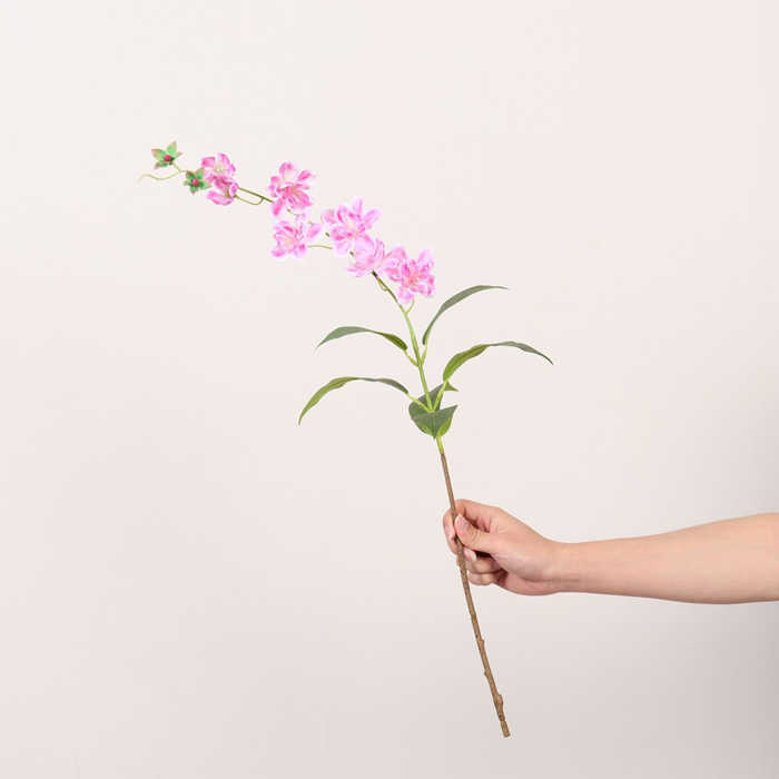 fleurs artificielles branches Jasmin succursale unique décoration florale longueur 80cm 6pcs – Image 3