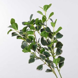 plante artificielle Branche Banyan en forme de cœur décoration florale Hauteur 85cm 6pcs