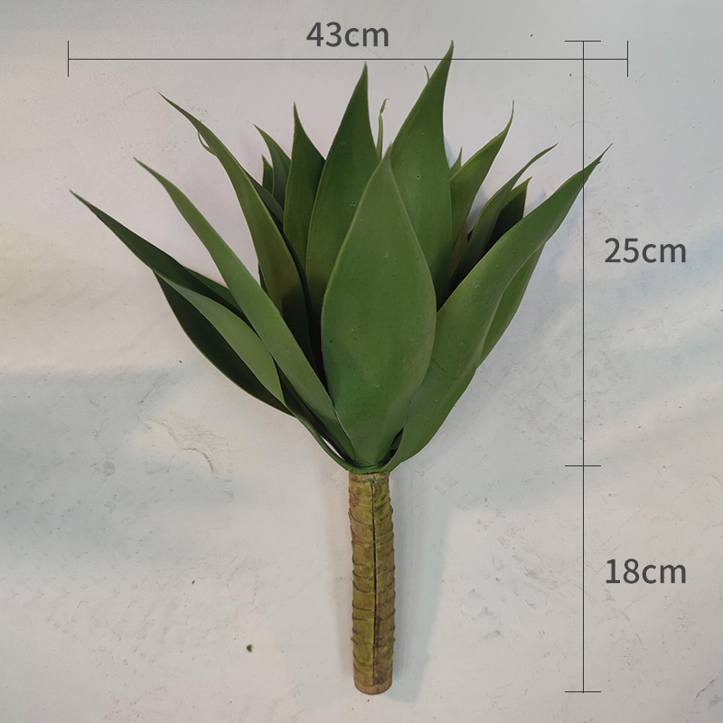 plante artificielle intérieur agave matériaux décoratifs Pots de fleurs non inclus