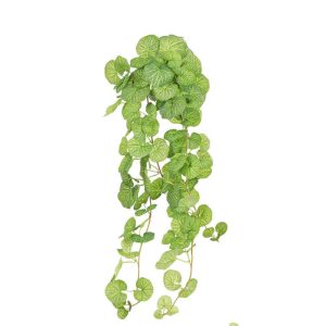 plante artificielle tombante Feuilles de raisin matériaux décoratifs Hauteur 100cm 6pcs