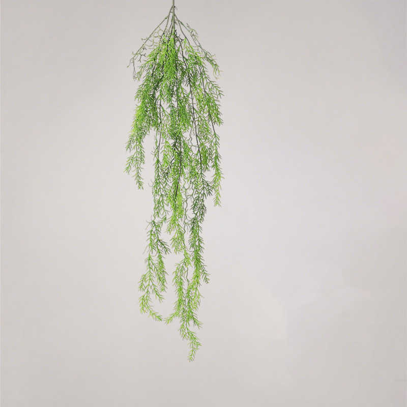 plante artificielle tombante Ophiopogon matériaux décoratifs Hauteur 90cm 6pcs