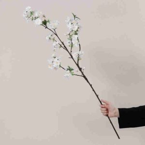 plante artificielle Branche cerisier en fleurs décoration florale Hauteur 93cm 3pcs-1