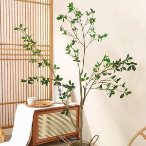 plante artificielle extérieur camélia Pots de fleurs non inclus Hauteur 150cm
