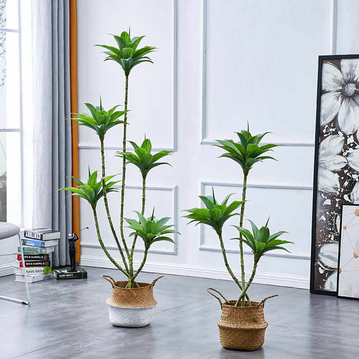 plante artificielle intérieur Nénuphar Pots de fleurs non inclus